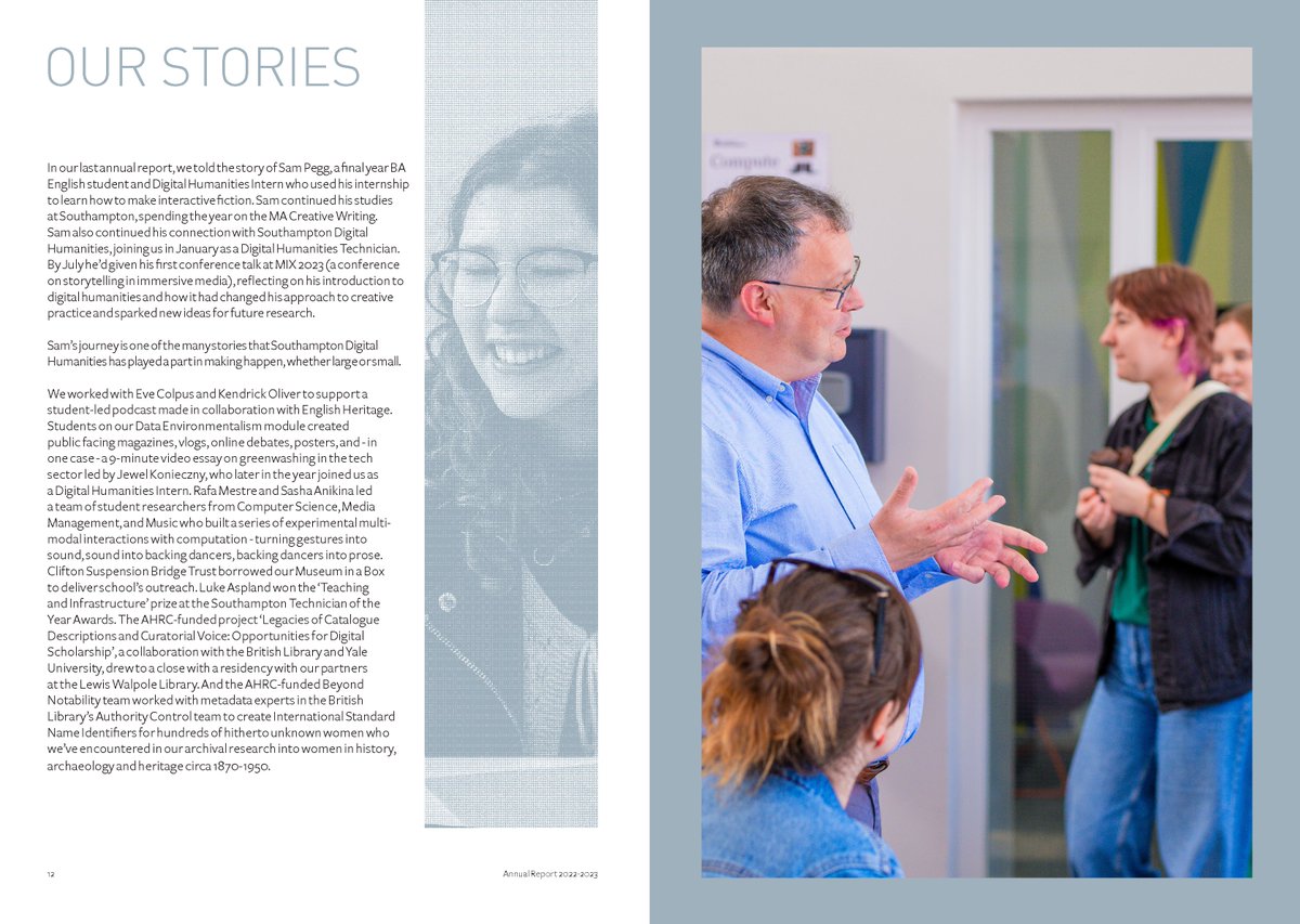Southampton Digital Humanities tweet media