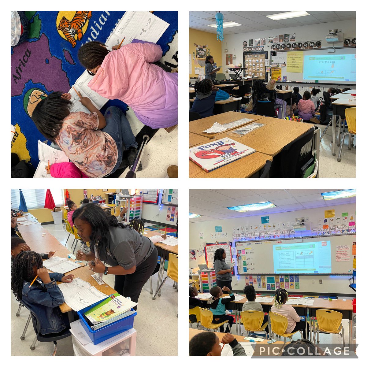 Day 1 after the Thanksgiving break and <a href="/NewCollegePk_ES/">New CollegePark ES</a> is wasting no time! Students and teachers are back at it! Love to see it! #EveryChildReads
<a href="/Cheniqua19/">Nikki Jackson</a> <a href="/dr_otway/">Dr. Maisha Otway (Ed.D)</a> <a href="/CherisseCamp/">Cherisse Campbell, Ed.D</a> @MissWilsonsHive <a href="/MsIbhade/">Ms_Ibhade</a>