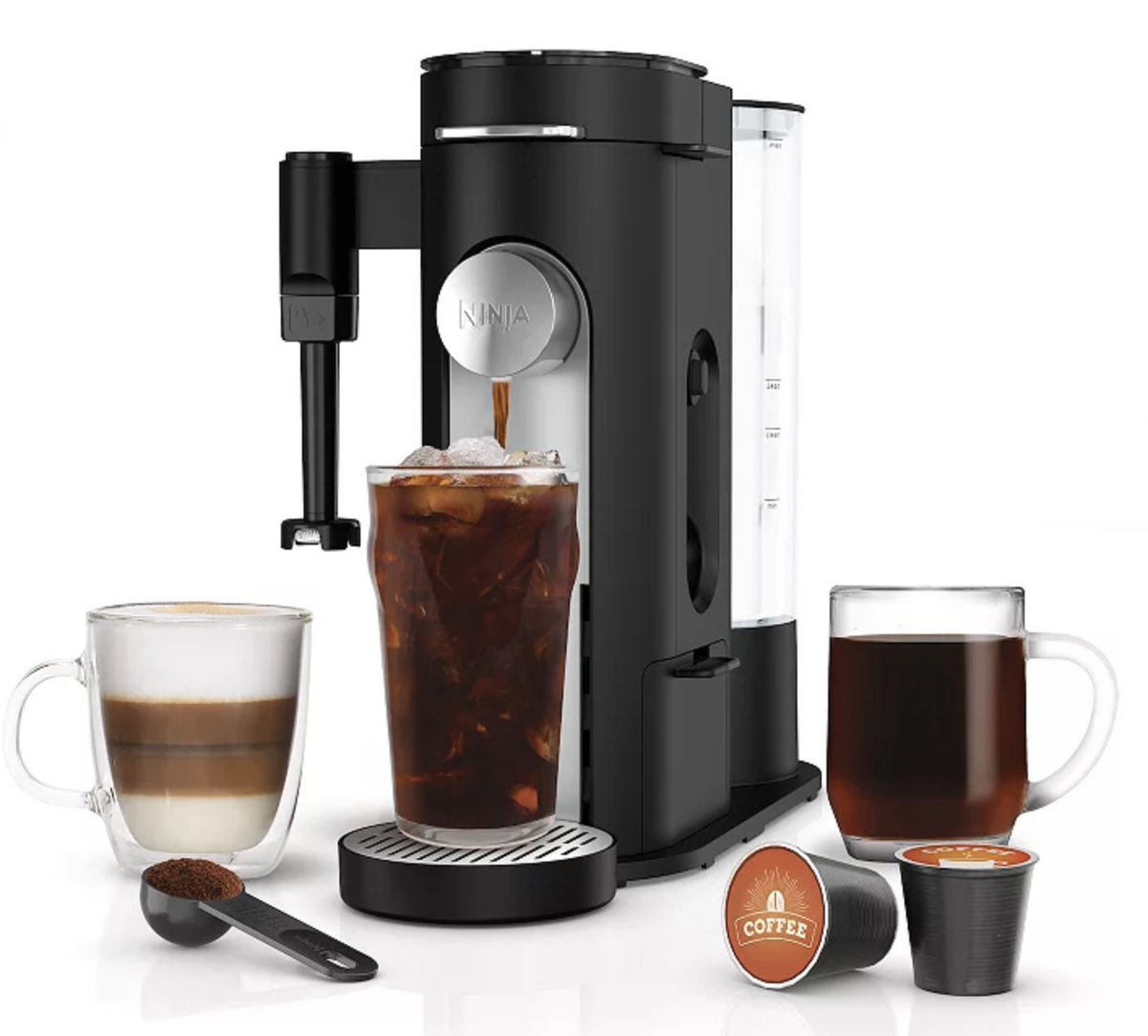 Ninja Pods &amp; Grounds Specialty Single-Serve Coffee Maker for $34.59 after Kohl's Cash

Use code REWARDS10, HOME10 &amp; GET20

Ad> sovrn.co/nkbkdbs
