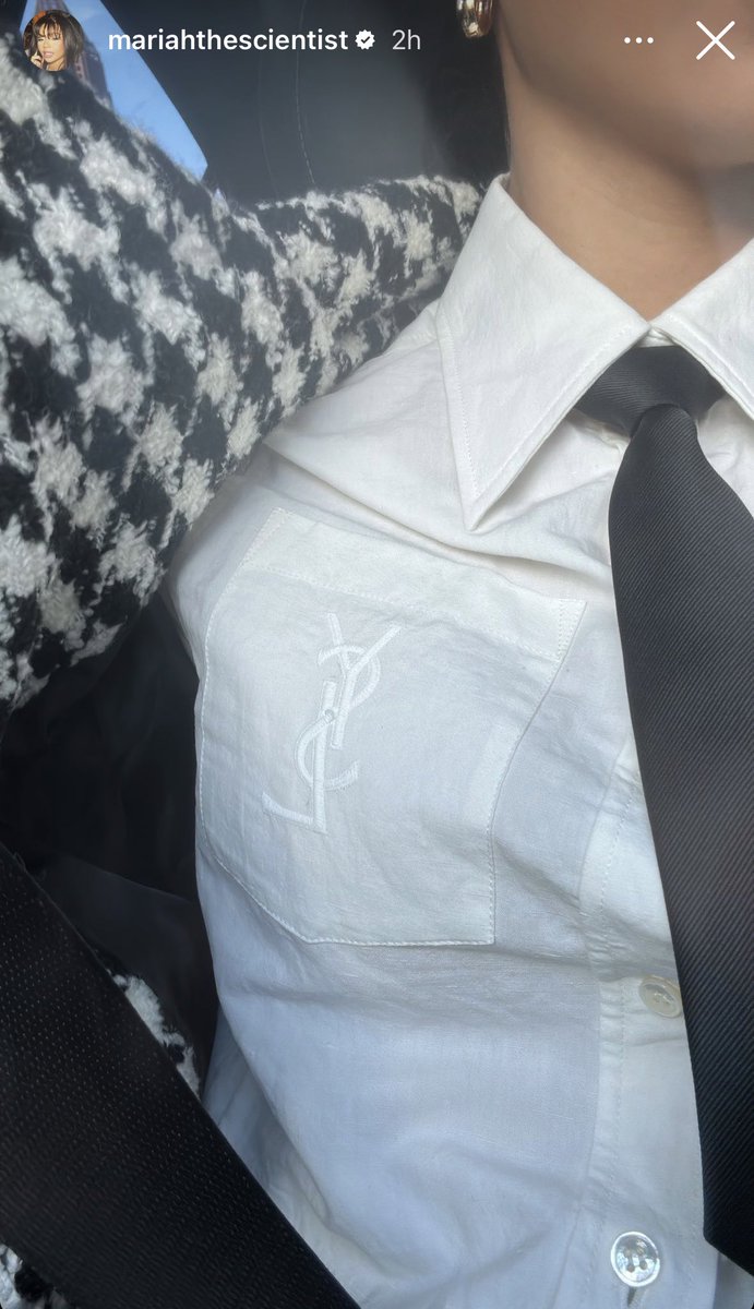 rapalert6's tweet image. Mariah the Scientist heads to court draped in YSL to support Young Thug and YSL as their trial begins today.