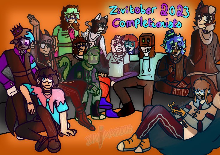 zivimations's tweet photo. 331/365

Here is the prize for everyone who completed #zivitober2023!
@mxltdxwnn PaperCal, @theMxiden0fF1re @MonkeeDraws @Mrblues51 Melody @GingerBlxssxm @moolychaos @Rxinyv_ @cjandasher @TheSilverNote @WeepingWazzock 

Congrats yall, and I hope this was worth the wait #art #rkgk https://t.co/ReXxp18wdm
