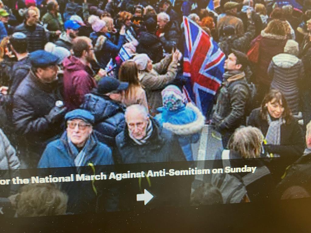 An incredible turnout at the #MarchAgainstAntisemitism . A privilege to be there