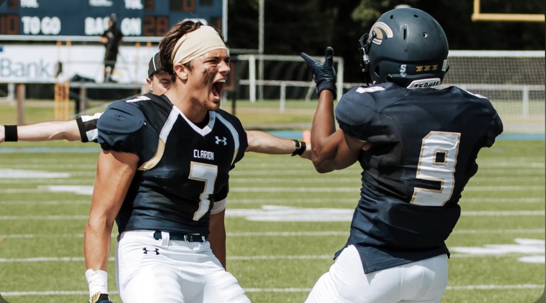 #AGTG blessed to have received an offer from Clarion!! <a href="/_ShaqJones65/">COACH SHAQ</a> <a href="/CoachDurish/">Dave Durish</a>