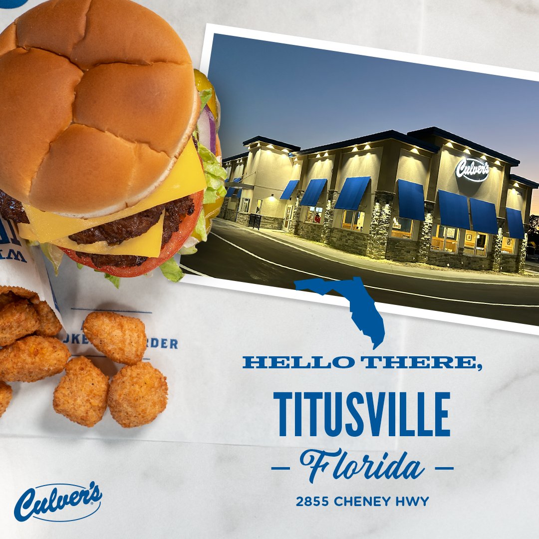 Culvers Titusville Menu: Discover Delicious Dining Options