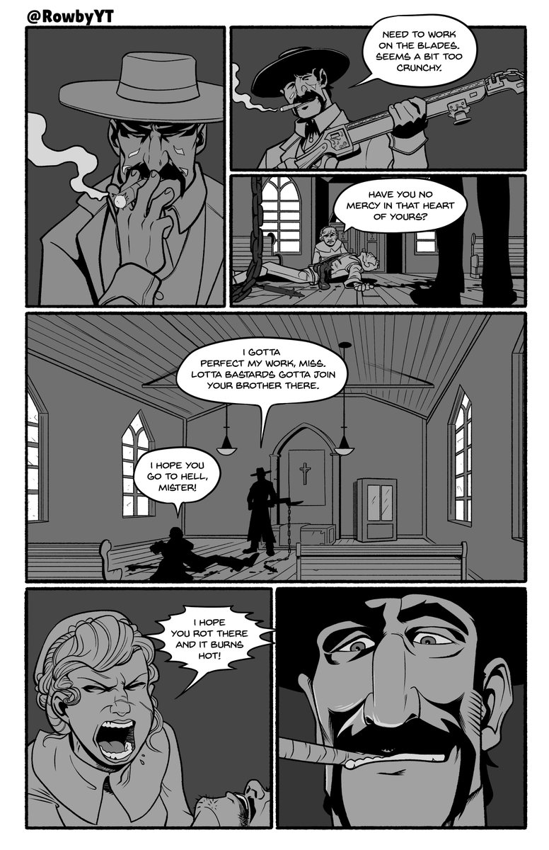 RowbyYT's tweet photo. NEW COMIC- "The Redeemer" (1/5🧵)

I wrote this Dead By Daylight comic early last year and I'm super happy that I get to share it with you all now. The artist is linked in the reply. Motion comic version coming to YouTube in the coming weeks :) https://t.co/c5Fn106Q1E