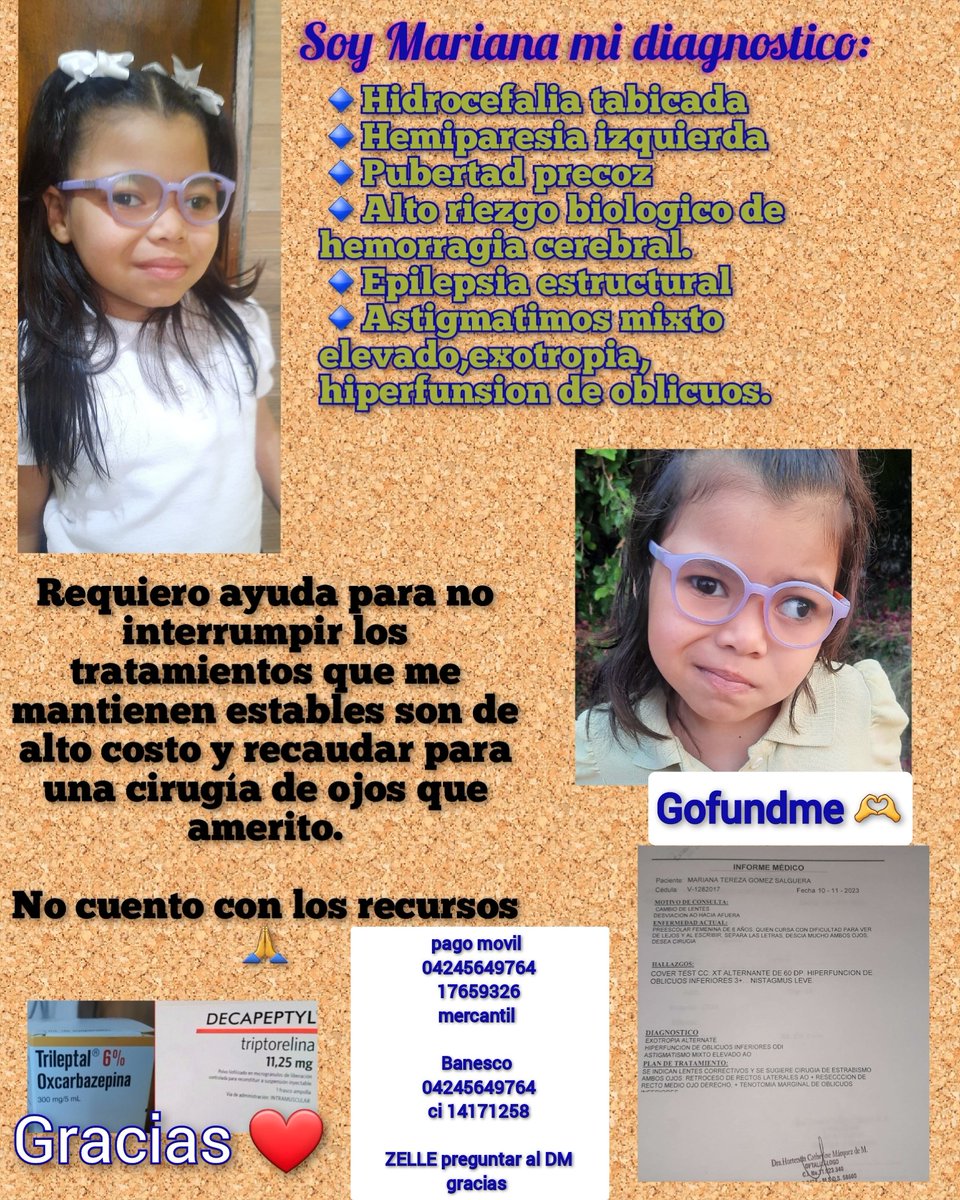 mariani87784922's tweet photo. Soy Mariana y acudo a ustedes nuevamente no he podido seguir mi plan médico por falta d recursos los tratamientos q tomo son costosos y quiero vivir con salud sin limitaciones. AYUDAME cada aporte es importante suma.
pago movil 
04245649764
17659326
mercantil 

Zelle preguntar https://t.co/0XS0mdhfXO