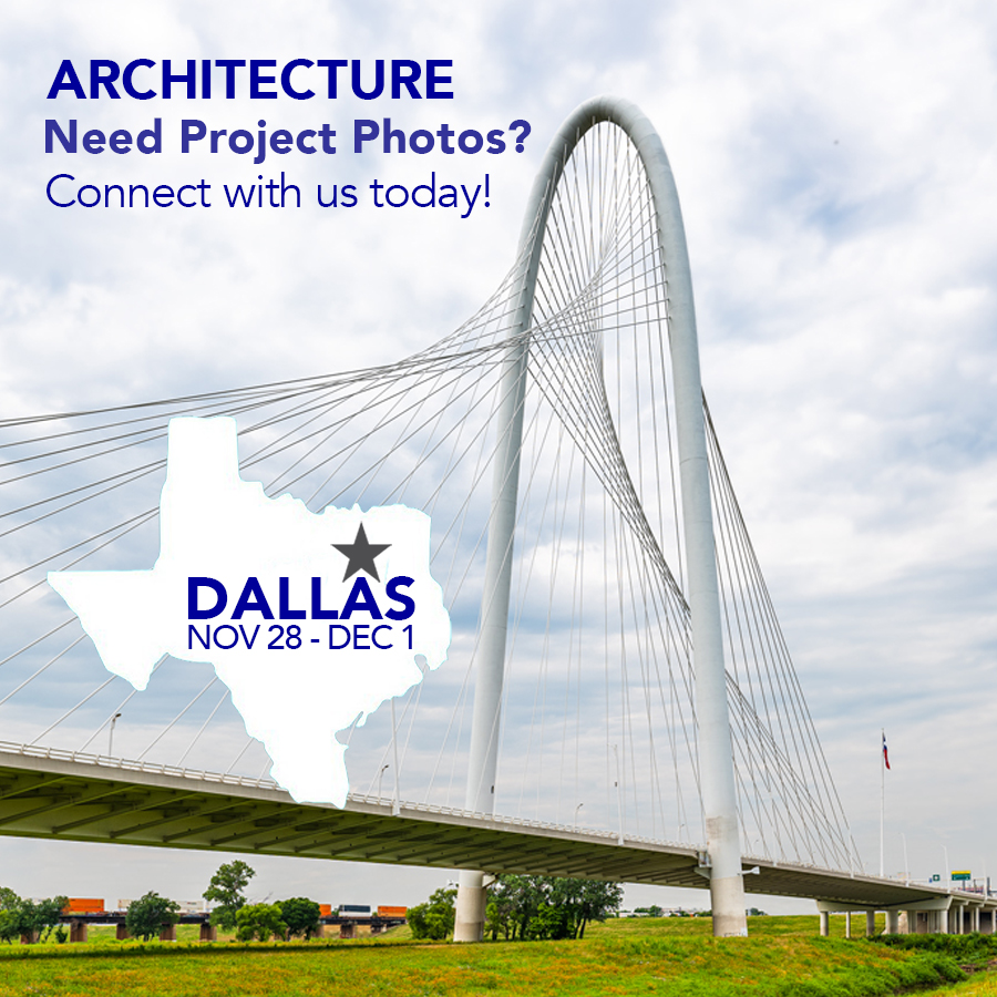 DALLAS. We're heading to DFW for architectural shoots this week. Have AEC projects in North Texas that can use fresh photography?  #architecture #engineering #construction #photography