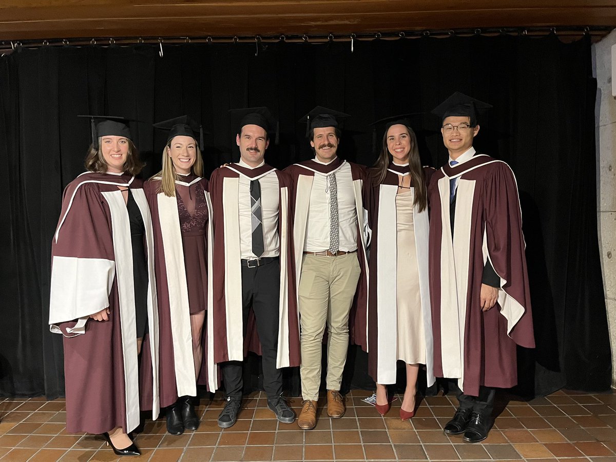 Convocation was so special! <a href="/michelleogrod/">Michelle Ogrodnik, PhD</a> @jenniferheisz <a href="/jennyswilliams/">Jennifer Williams</a> <a href="/billybostad/">Billy Bostad</a> <a href="/MACleod_JC/">Jonathan Mcleod</a> <a href="/NgsySean/">Sean Ng</a>