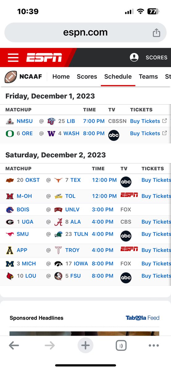 BraxtonVeiga's tweet photo. The only FBS teams playing for Conference Championships this Friday and Saturday. Winning Culture!!  Come play at the Rock 🪨 https://t.co/VTD3bxFJg1