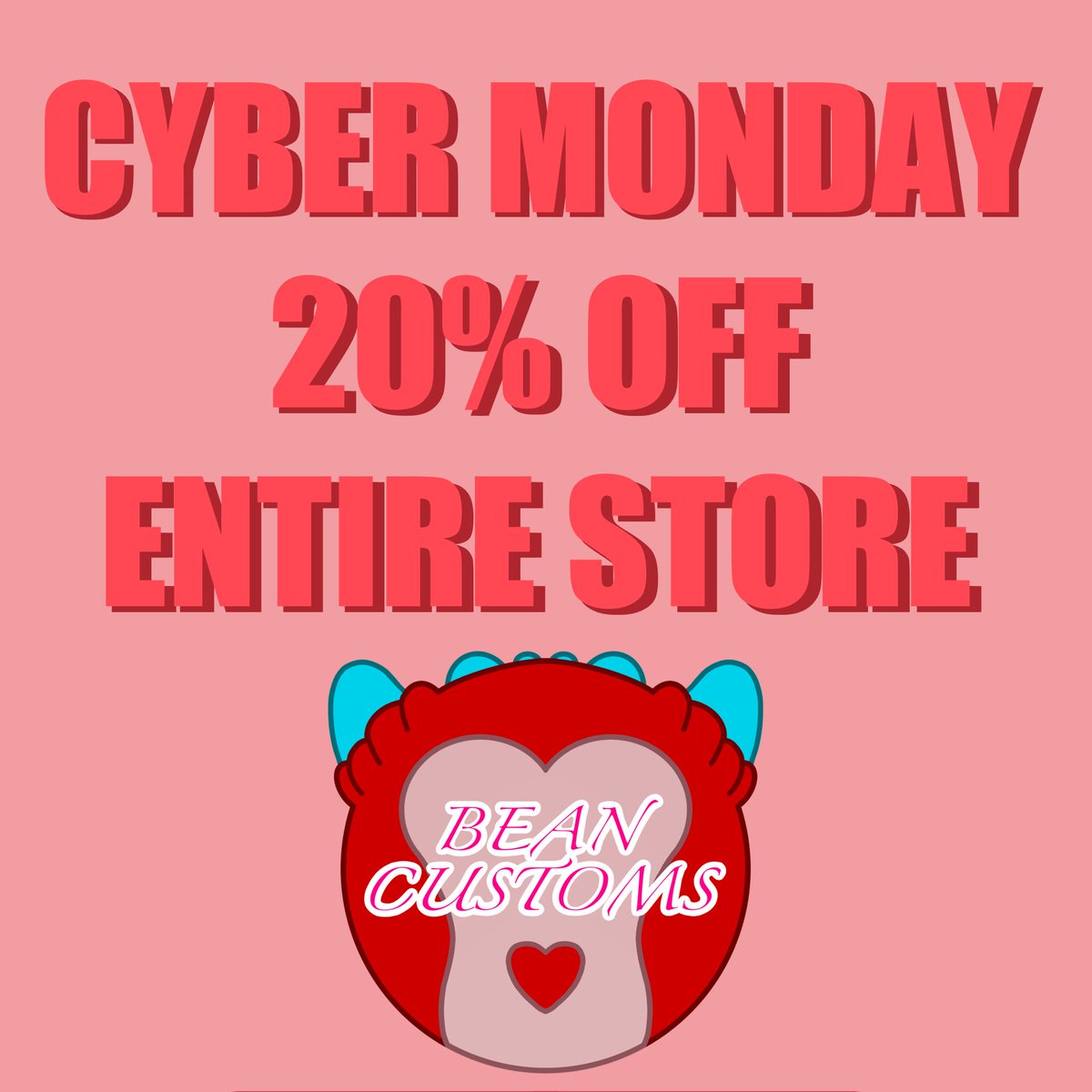 Bean_Customs's tweet photo. Cyber Monday happening now! Get some cute stickers! Help grow our business
https://t.co/qNWLXDJiOn
#smallbusiness #stickers #art #illustrator #illustration #procreate #beanthedragon #beancustom #hispanicownedbusiness #businessplan #2Dart #drawing #tiny #cybermonday #sale https://t.co/4ys8m149dm