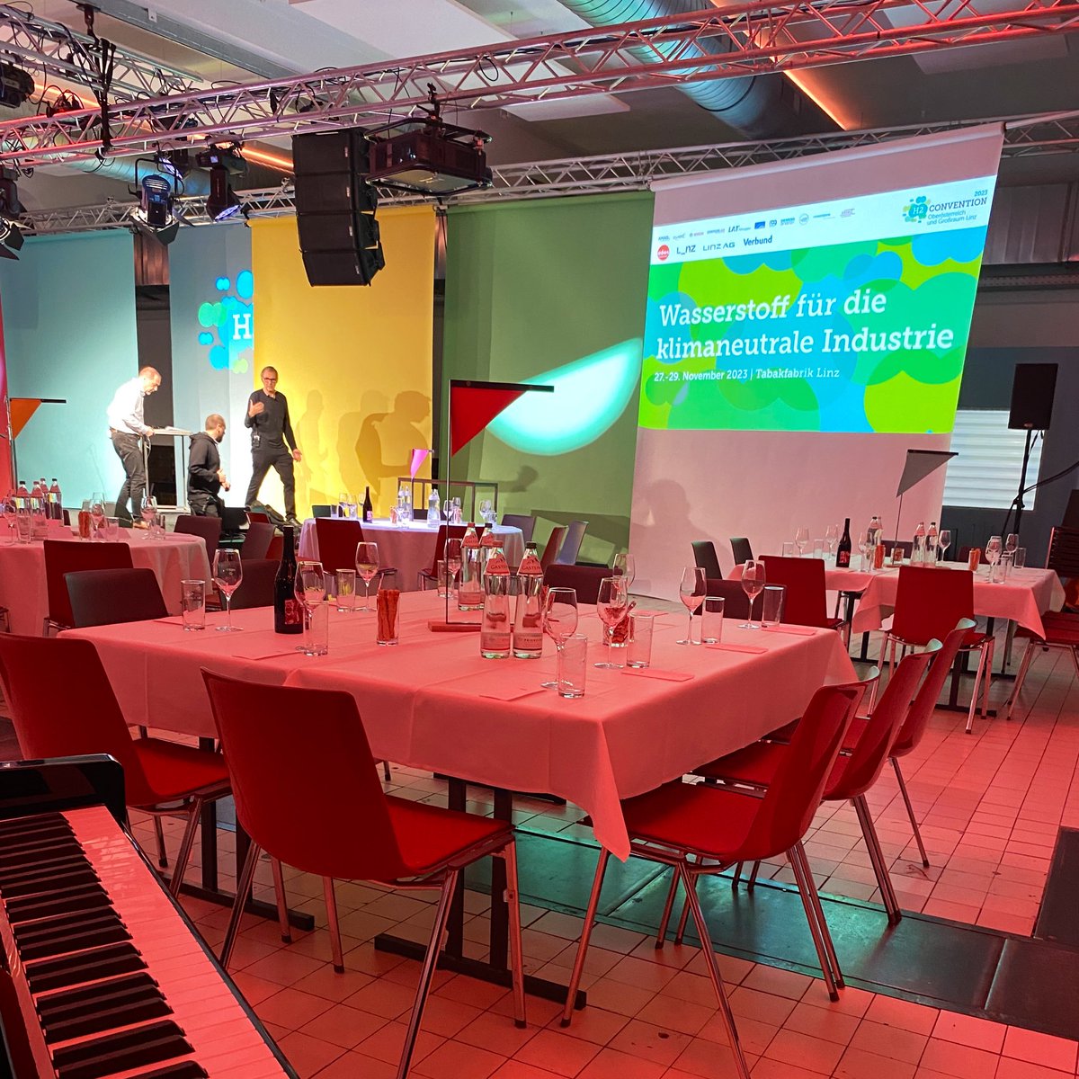 IPI_Network's tweet photo. We are getting ready for the beginning of the #H2Convention in #Linz tonight!
Check the programme here and stay tuned for updates: https://t.co/bxIhFp3vU9 https://t.co/qCqU6NHK8N