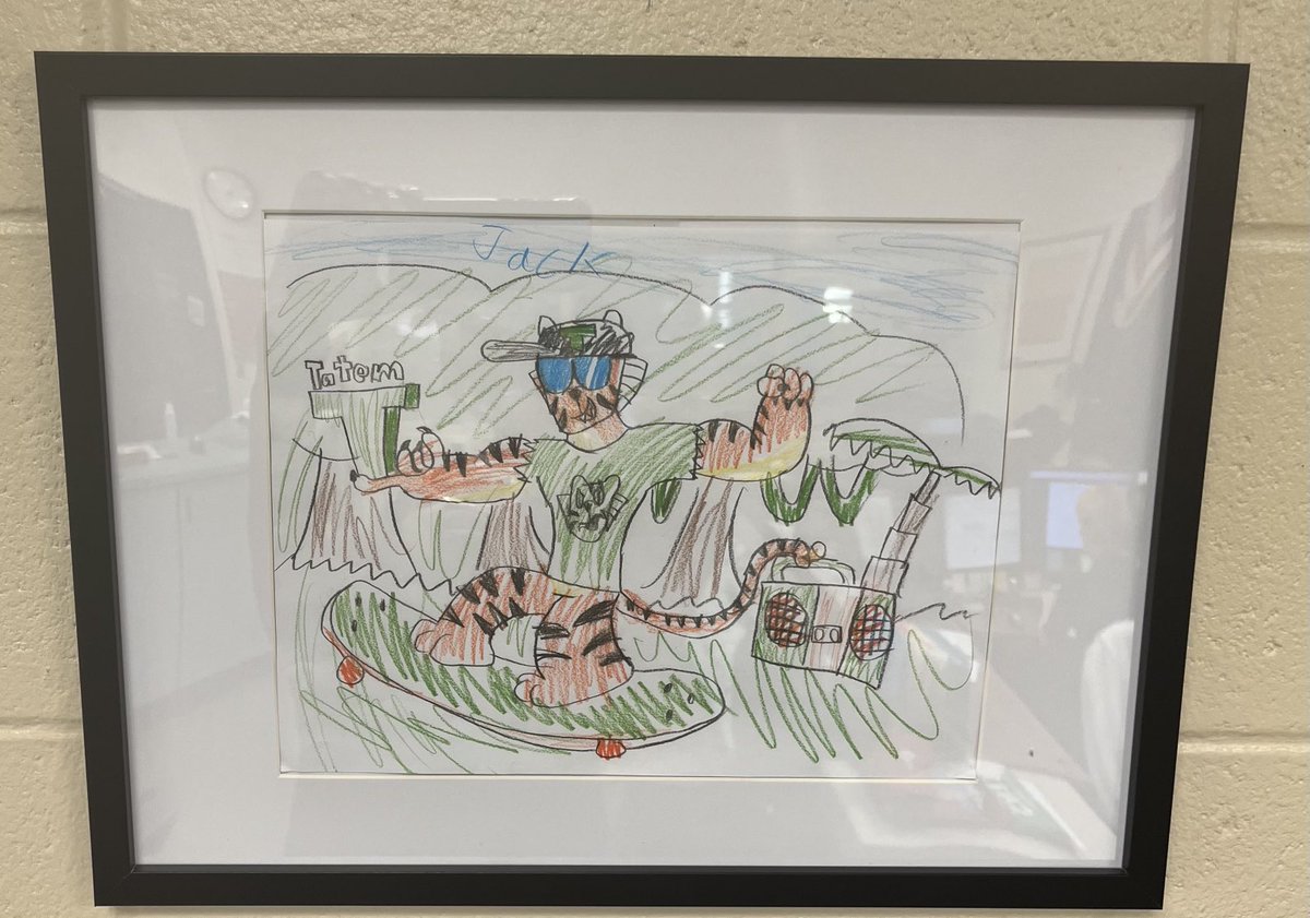 Our 1st Featured Artist of the Month is Jack McTigue! Metat never looked so cool!! ⁦<a href="/HaddonSchools/">Haddonfield Schools</a>⁩