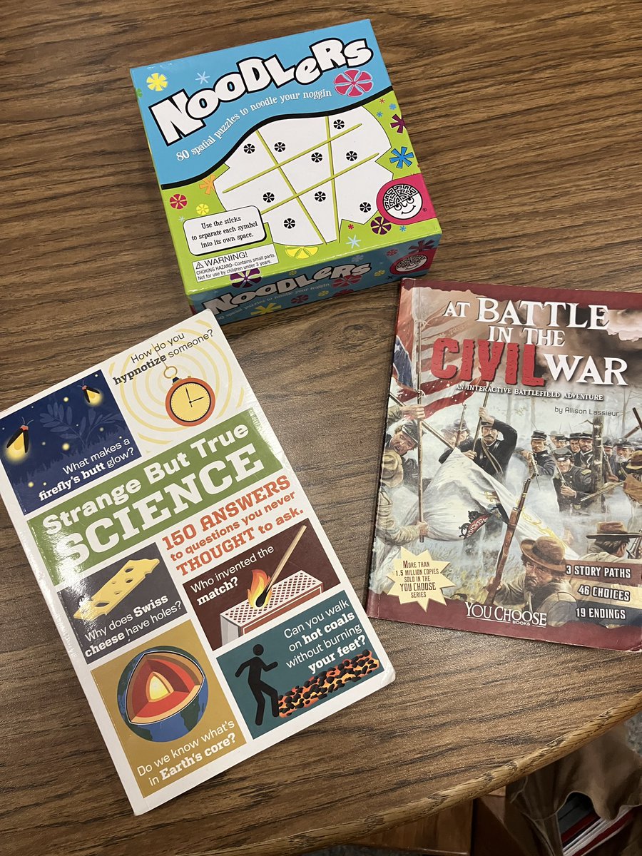 Learning Centers: Optical Illusions, Rocks &amp; Minerals, Brain Teasers, Choose Your Own Adventure Books
<a href="/CENT_Tweets/">Centennial Panthers</a>