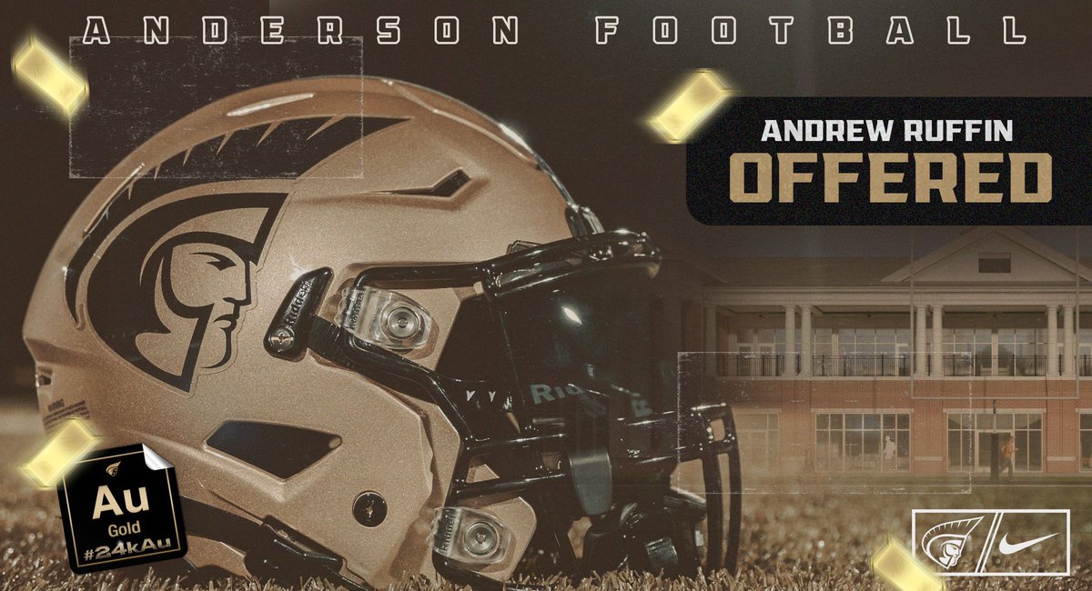 Blessed to receive an offer from Anderson University <a href="/McEachernFtball/">McEachern Football</a> <a href="/CoachReid99/">Kareem Reid</a> <a href="/Shepp42/">Aaron Sheppard</a> <a href="/coachhadley1/">Carlton Hadley Jr. M.A.T.</a> @aj_jones36 <a href="/AUTrojansFB/">Anderson Trojans Football</a>