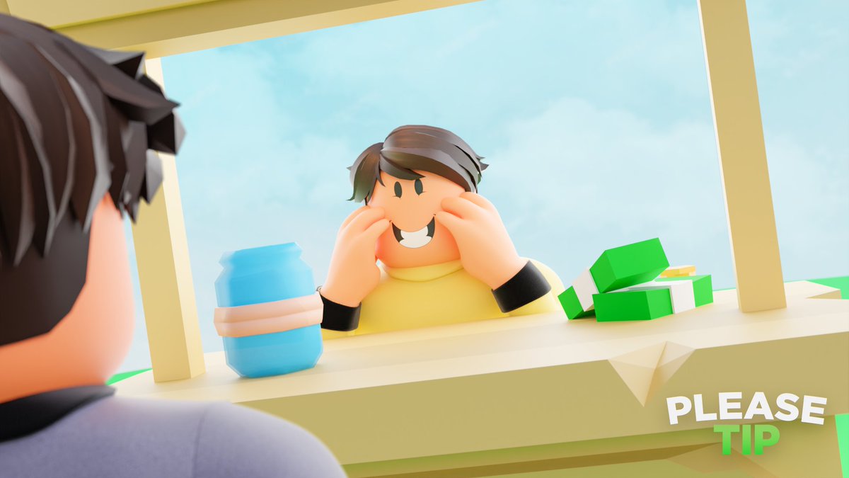 I created this thumbnail for a game that is a ripoff of pls donate

Since they were paying big money
Money is Money 
Everyone loves it 👍

RT Appreciated  ❤📷 #RobloxGFX #RobloxCommissions #RobloxDev #RobloxDevs