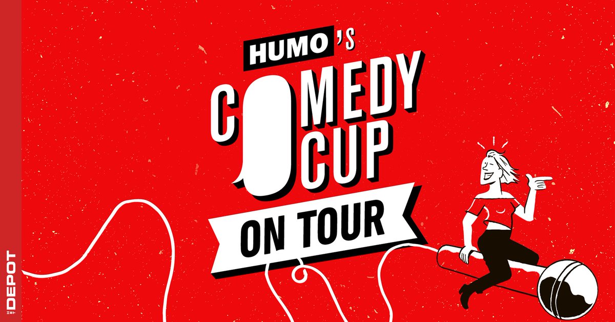 #NIEUW — HUMO'S COMEDY CUP ON TOUR op WO 20/03 Bert Schrijvers (de winnaar), Jeremy Baltii en Quinten Leon - de 3 finalisten van Humo's Comedy Cup 2023 - trekken samen met MC Jens Dendoncker op tournee langs de betere comedyzalen. → Info & tickets via tinyurl.com/hccot-hdp