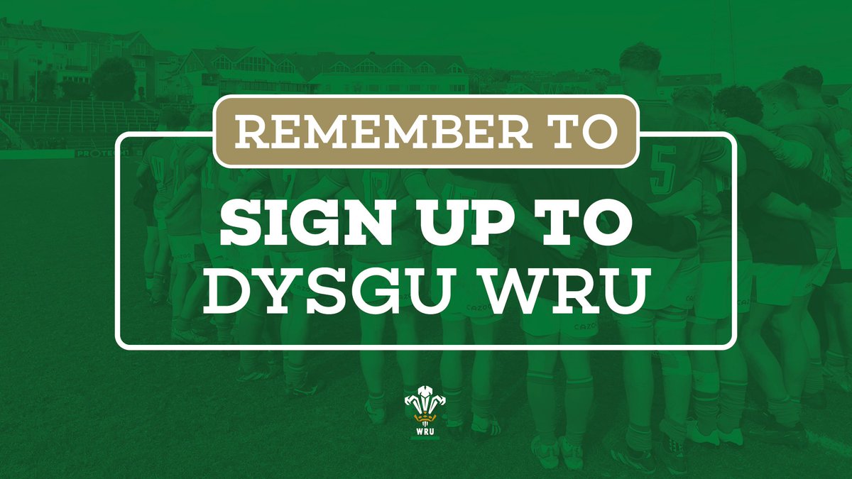 Diwrnod i fynd tan weminar Dysgu WRU ar Lywodraethiant eich Clwb. Cofrestrwch 'nawr.   dysguwru.wales/good-governanc…