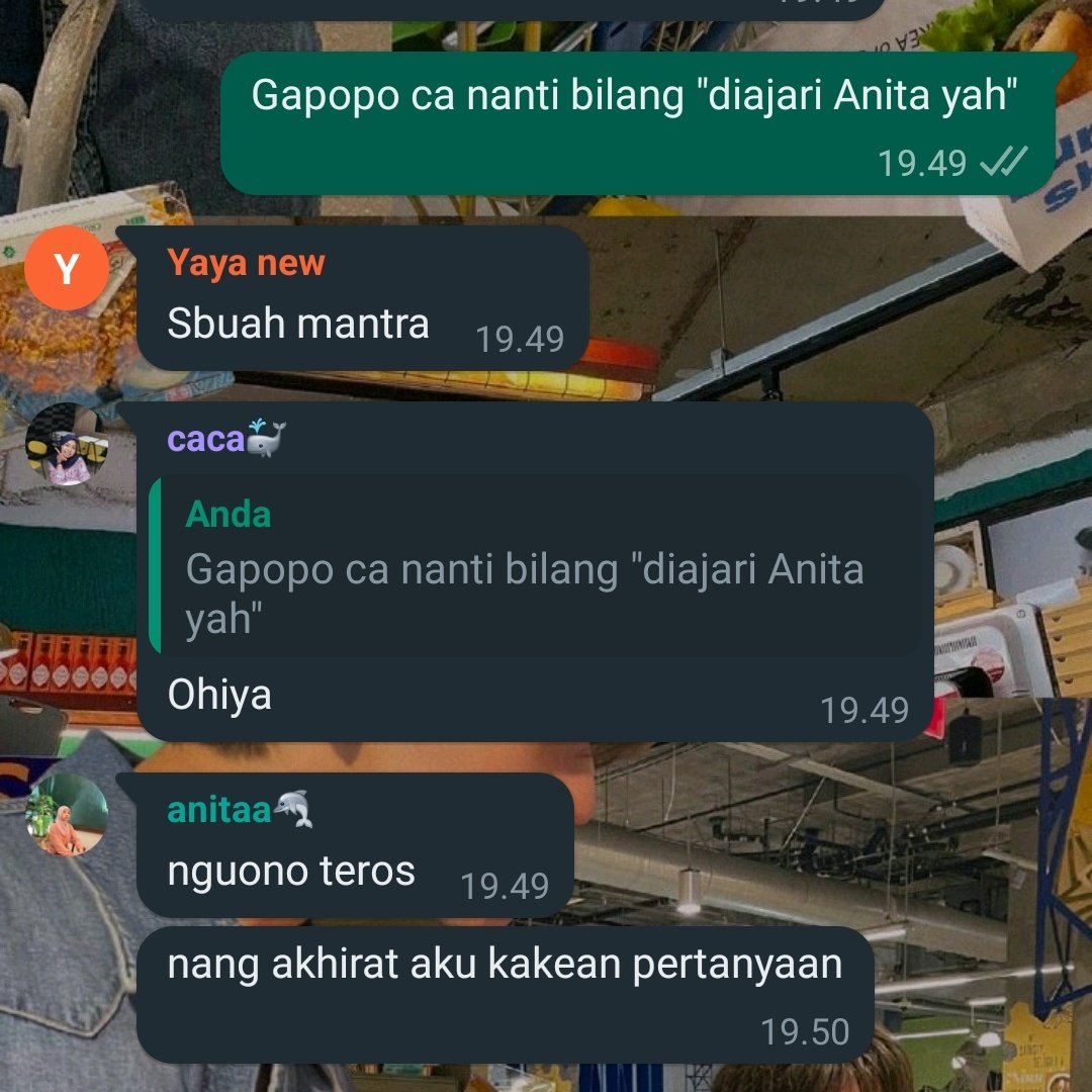 siapa disini? tweet media