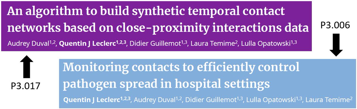 Quentin Leclerc (@quentinlclrc) on Twitter photo Just arrived in 🇮🇹 for #Epidemics9 ! If you're around, save some energy for the Thursday poster session, where I'll be showcasing 2 related projects 🤓
In the meantime, look our for more talks/posters from our labs <a href="/institutpasteur/">Institut Pasteur, since 1887</a> EMEA and <a href="/MESuRS_Cnam/">MESuRS Cnam</a> during the week! Just arrived in 🇮🇹 for #Epidemics9 ! If you're around, save some energy for the Thursday poster session, where I'll be showcasing 2 related projects 🤓
In the meantime, look our for more talks/posters from our labs <a href="/institutpasteur/">Institut Pasteur, since 1887</a> EMEA and <a href="/MESuRS_Cnam/">MESuRS Cnam</a> during the week!