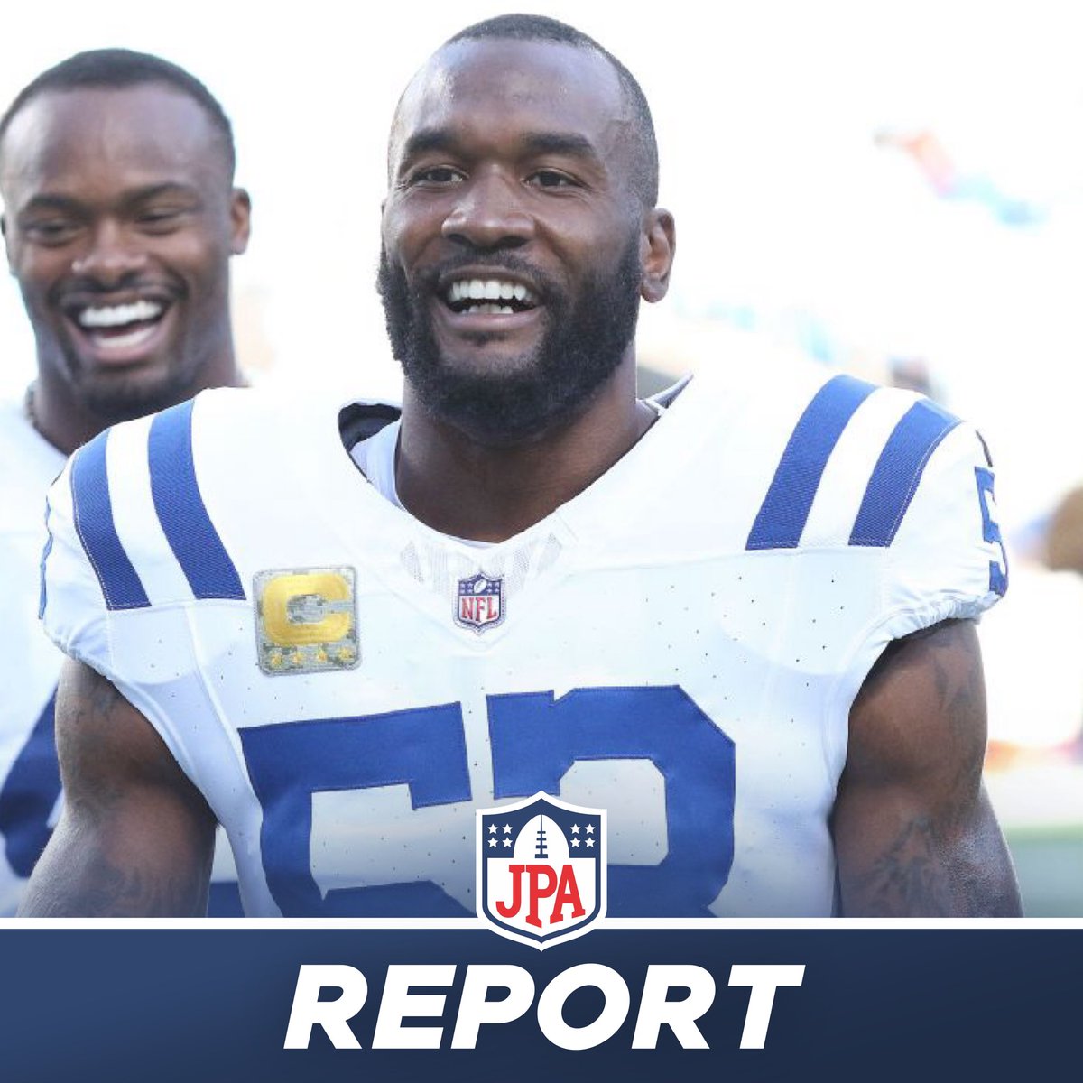 jasrifootball's tweet photo. 𝗥𝗘𝗣𝗢𝗥𝗧: The #Cowboys and star LB Darius Leonard have formally scheduled a visit for tomorrow, per @JosinaAnderson 

Dallas will get the first chance to make their pitch to Leonard. https://t.co/5I9EqrIMOV