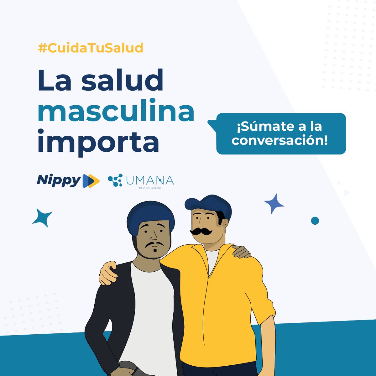 Te esperamos el 29/11 a las 14hs para una charla informativa junto a UMANA 🚀 

👉 Regístrate aquí: marketing.nippy.la/MovemberArg

¡La salud masculina importa! Cada día es una oportunidad para cuidarte

#Movember #Salud