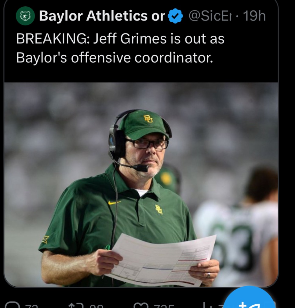 Psquirrel78's tweet photo. @urclassless Bring back Grimey as run coordinator and Oline coach! Let’s go!! https://t.co/1MQrJZaLap