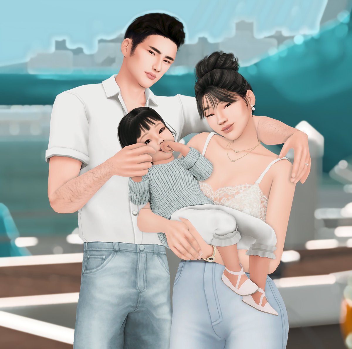 farfallasims's tweet photo. Farfalla's Families of San Sequoia⛵️🤍

#TheSims4 #ShowUsYourSims https://t.co/8NCj0AlsDR