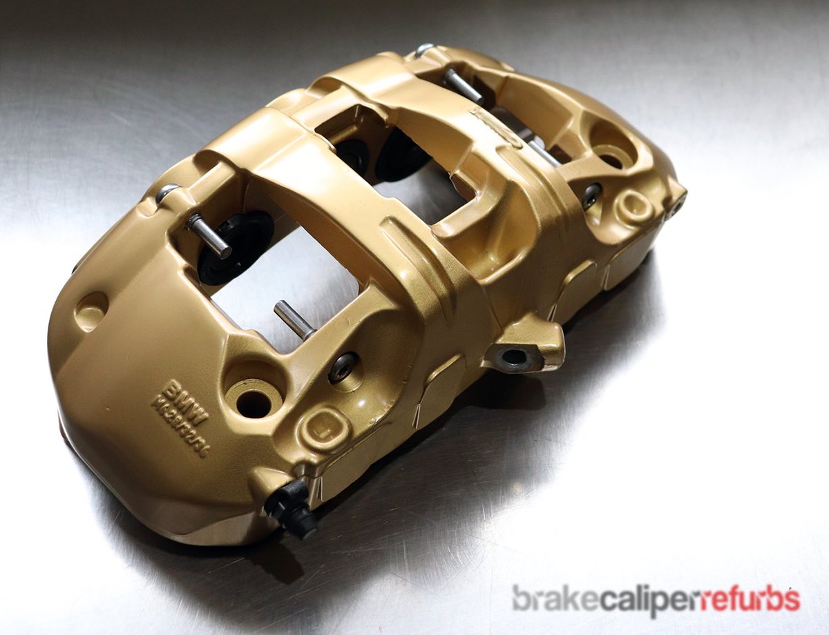 RefurbsCalipers's tweet photo. 1 7 7 0 - #bmw #mini #gp2 front and rear calipers #refurbished / #refinished in satin gold with silver decals. 
#rebuilt with all new seals, bleed nipples and covers.

#bcr
#caliporn
#calipers
#caliperpainting
#bigbrakes
#caliperservicing
#minicalipers
#gp2calipers https://t.co/90Ct3lzhLn