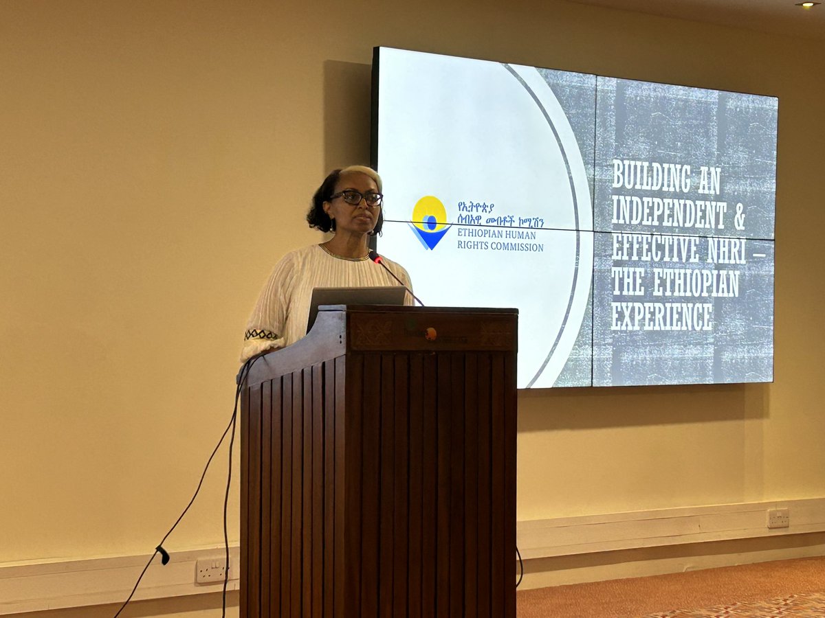 .<a href="/EthioHRC/">Ethiopian Human Rights Commission (EHRC) - ኢሰመኮ</a> sharing the journey of its reform at the 2023 IGAD Governance Forum organized by the Political Affairs Program under the Peace and Security Division. Participants are exchanging on the Region's governance, peace &amp; security issues. 
#IGAD #AGA #AU #HumanRights