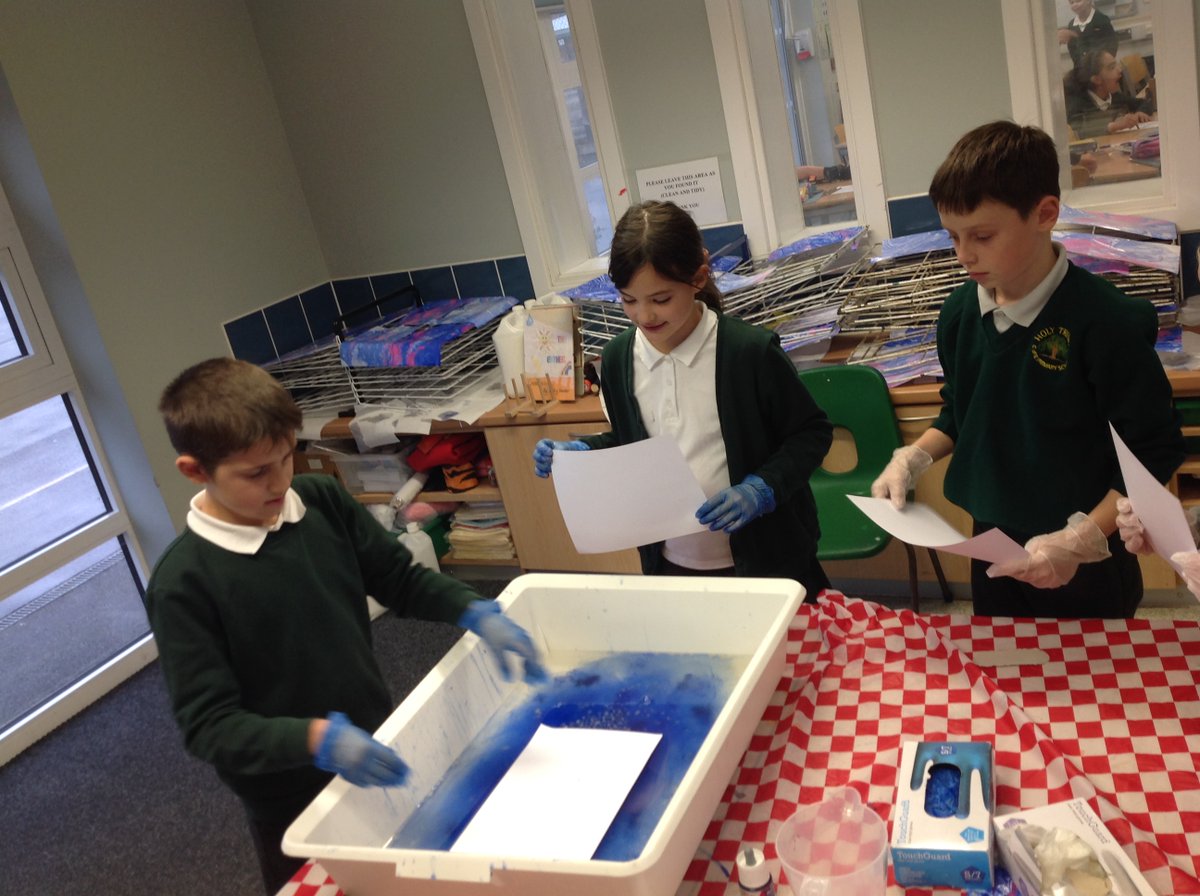 Crocodiles Class (@crocclass) on Twitter photo Year 5 have had a "marbless" afternoon, creating the backgrounds for our Three Wise Men pictures using the technique of marbling. We really enjoyed the magic of discovering the pattern that was created! Keep an eye out for the finished pieces! <a href="/WillowsCE/">Holy Trinity C of E Primary School</a> Year 5 have had a "marbless" afternoon, creating the backgrounds for our Three Wise Men pictures using the technique of marbling. We really enjoyed the magic of discovering the pattern that was created! Keep an eye out for the finished pieces! <a href="/WillowsCE/">Holy Trinity C of E Primary School</a>