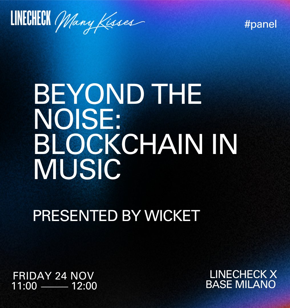 Participating in <a href="/linecheck_it/">Linecheck Official</a>  is always an incredible experience! Being invited as a speaker alongside such brilliant professionals was truly an honor.
#blockchain #web3 #musicNFT
