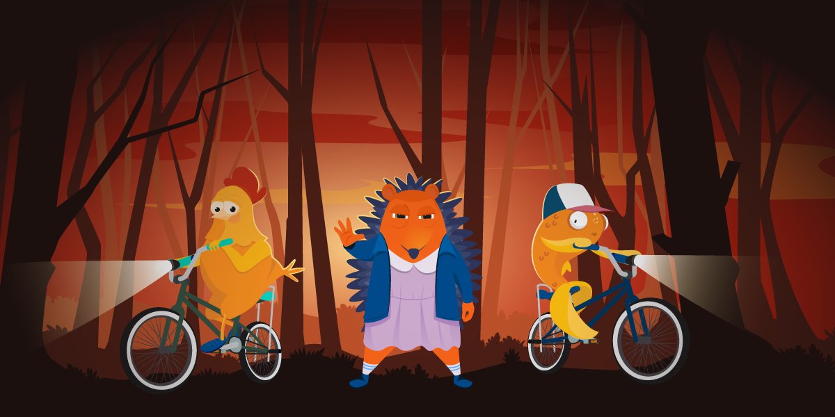 Namecheap's tweet photo. 🔮 Join us for Cyber Monday deals with discounts of up to 99% on our product range from domains to business toolkit. Don’t let Demogorgon of missed deals trap you in the parallel universe. Shop these exclusive deals until December 1st https://t.co/NuwJ9vf0r5 https://t.co/BKQSJWABWY