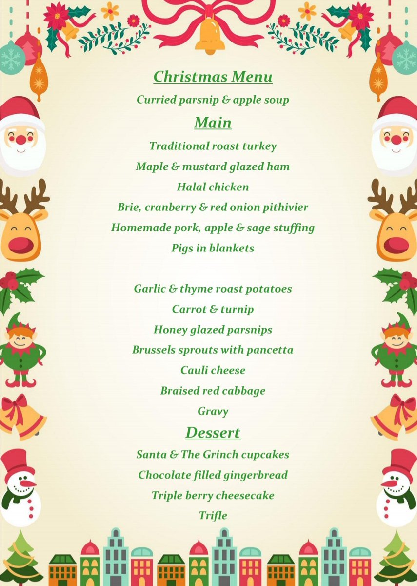 Bedford_Bistro (@bedfordbistro) on Twitter photo Christmas is fast approaching & the Bistro team are really looking forward to preparing & serving our menu for all children & staff. We hope you can all join us on Wednesday 20th December ๐
๐ฒ๐ฆ๐คถ๐ ๐๐ฅณ <a href="/BedfordPrimary/">Bedford Primary</a> Christmas is fast approaching & the Bistro team are really looking forward to preparing & serving our menu for all children & staff. We hope you can all join us on Wednesday 20th December ๐
๐ฒ๐ฆ๐คถ๐ ๐๐ฅณ <a href="/BedfordPrimary/">Bedford Primary</a>