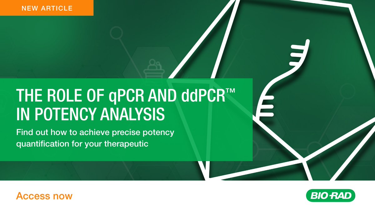 Find out how to achieve precise potency quantification for your therapeutic. Access the article: ow.ly/8F9S50Pq9Tq
