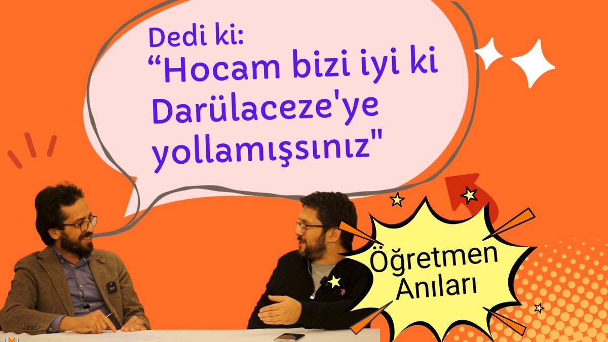 "Dedi ki: Hocam bizi iyi ki Darülaceze'ye yollamışsınız" 

Din Kültürü ve Ahlak Bilgisi öğretmeni Ubeydullah Taş, ödev olarak ailece Darülaceze'ye yolladığı bir veli ile yaşadığı ilginç hatırasını anlattı.
İzlemek için: youtu.be/nI-AoQC580g
