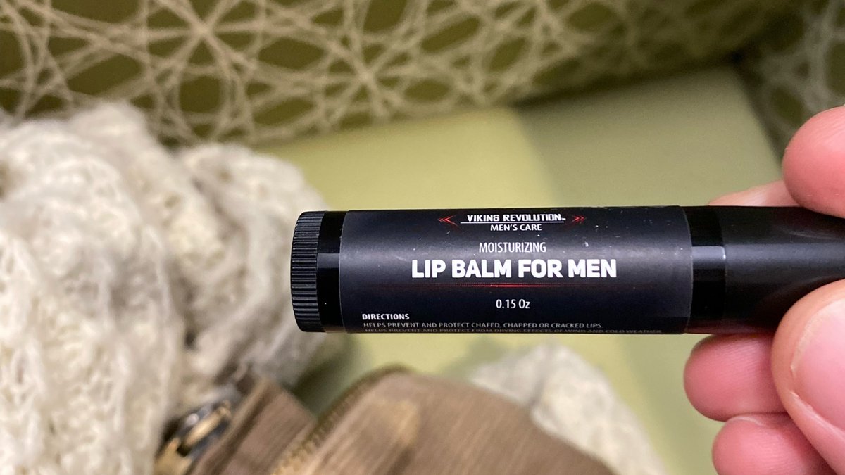 Now quickly tell me exactly which ingredient makes a lip balm for men
