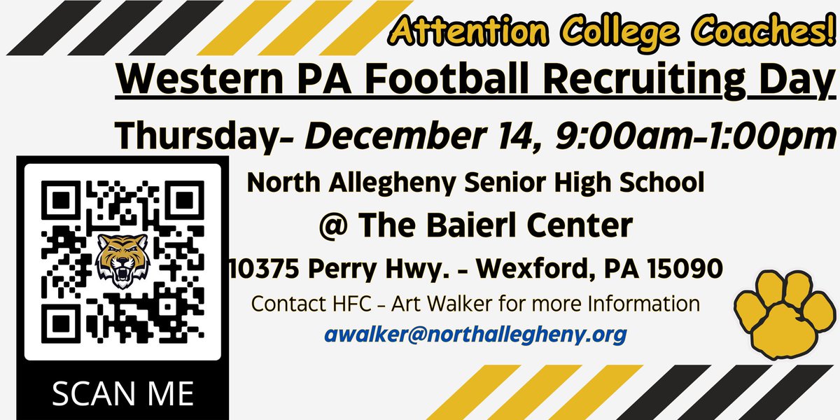 🚨🚨Attention College Coaches🚨🚨 Join us to recruit the WPIAL and City League all in one place!! Usually 30-35 High Schools are represented. hometeamsonline.com/teams/default.…