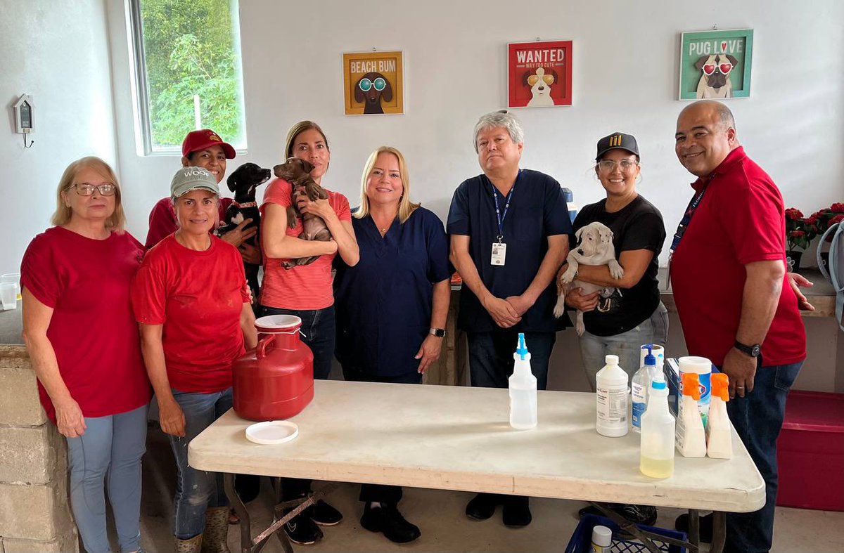 PRGAPSA's tweet image. Vacunación, libre de costo, en el Santuario de Animales de Barranquitas como parte de la Semana de los Albergues y Rescatistas.

Gracias al Departamento de Salud y el Colegio de Médicos Veterinarios de Puerto Rico.