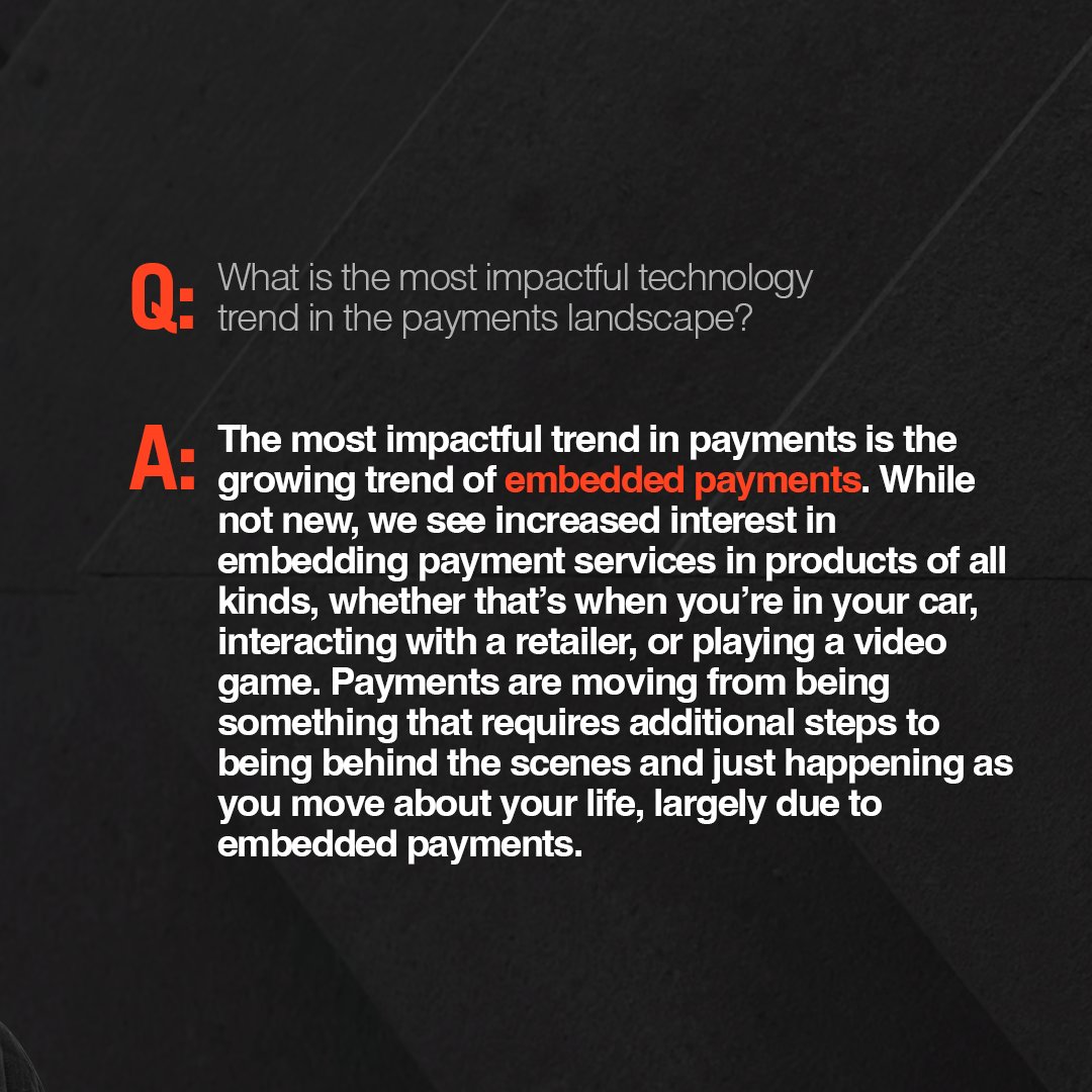 endava's tweet photo. How does technology shape the dynamic #Payment landscape?
What impact does it have on customer experience?
🚀 @scott_harkey has shared further insights from this continuously evolving domain!
#ExpertsInsights #HumanAdvantage #PeopleAndTechnology https://t.co/v9rlBpVscX