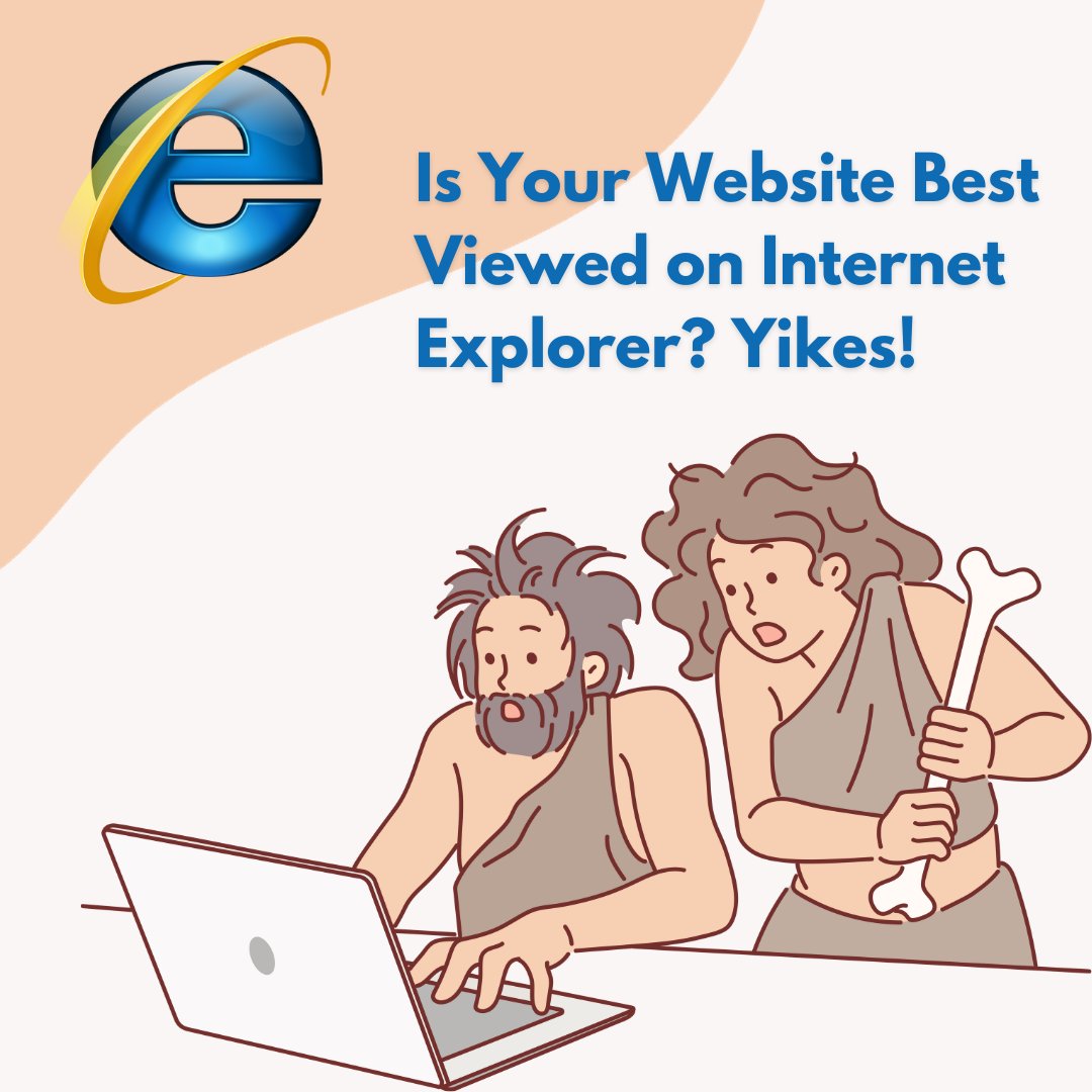 SkillSetsPH's tweet photo. If Internet Explorer can still open your site, that's no badge of honor! Let us help you graduate to Chrome level status with a website redesign!

#skillsetsmarketing #whitelabelmarketing #digitalmarketing https://t.co/zijRoYsST1