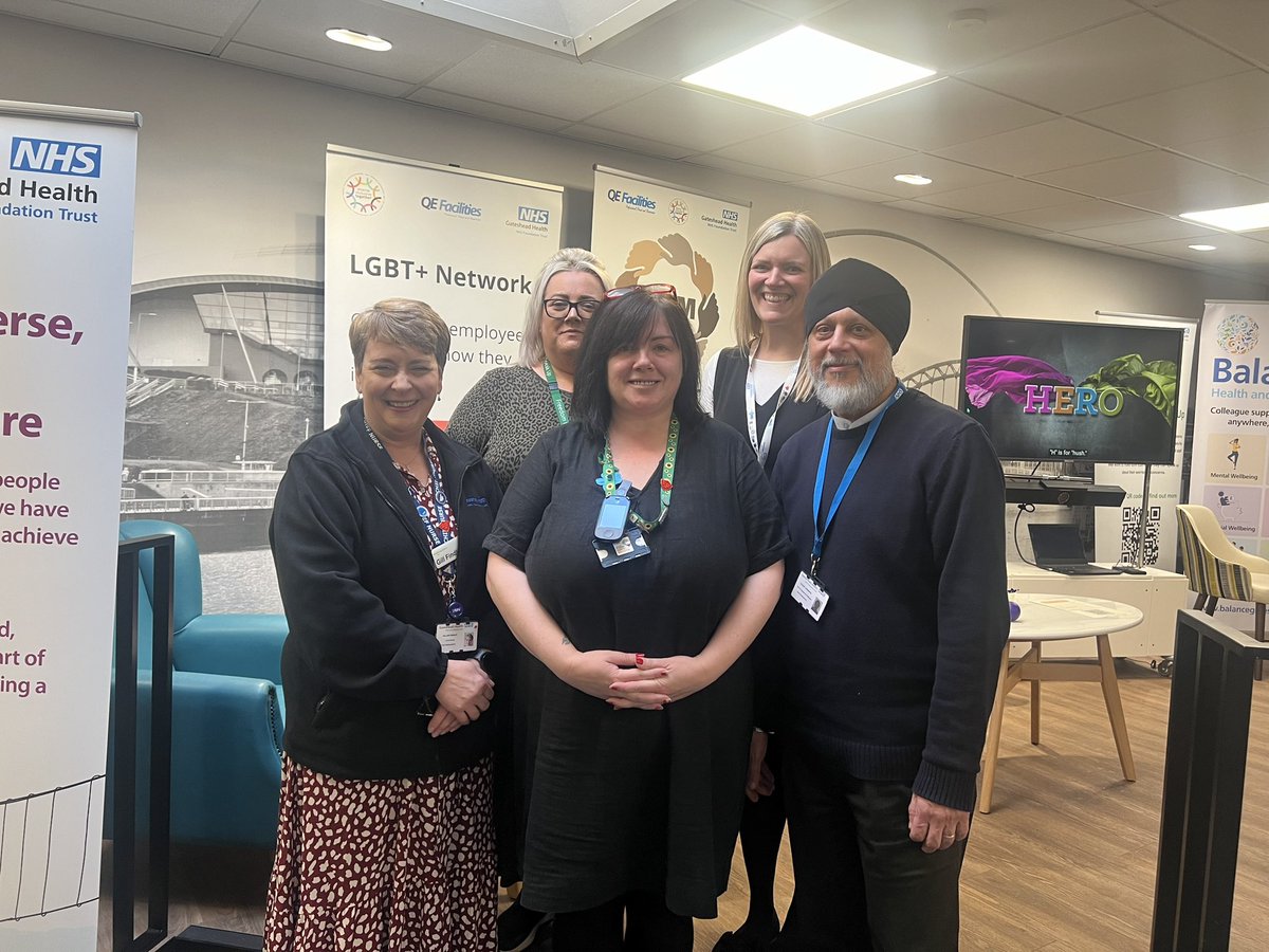 Our Zero Tolerance engagement event <a href="/Gateshead_NHS/">Gateshead Health NHS Foundation Trust</a> with @FindleyGill being one of our first visitors #zerotolerancecture