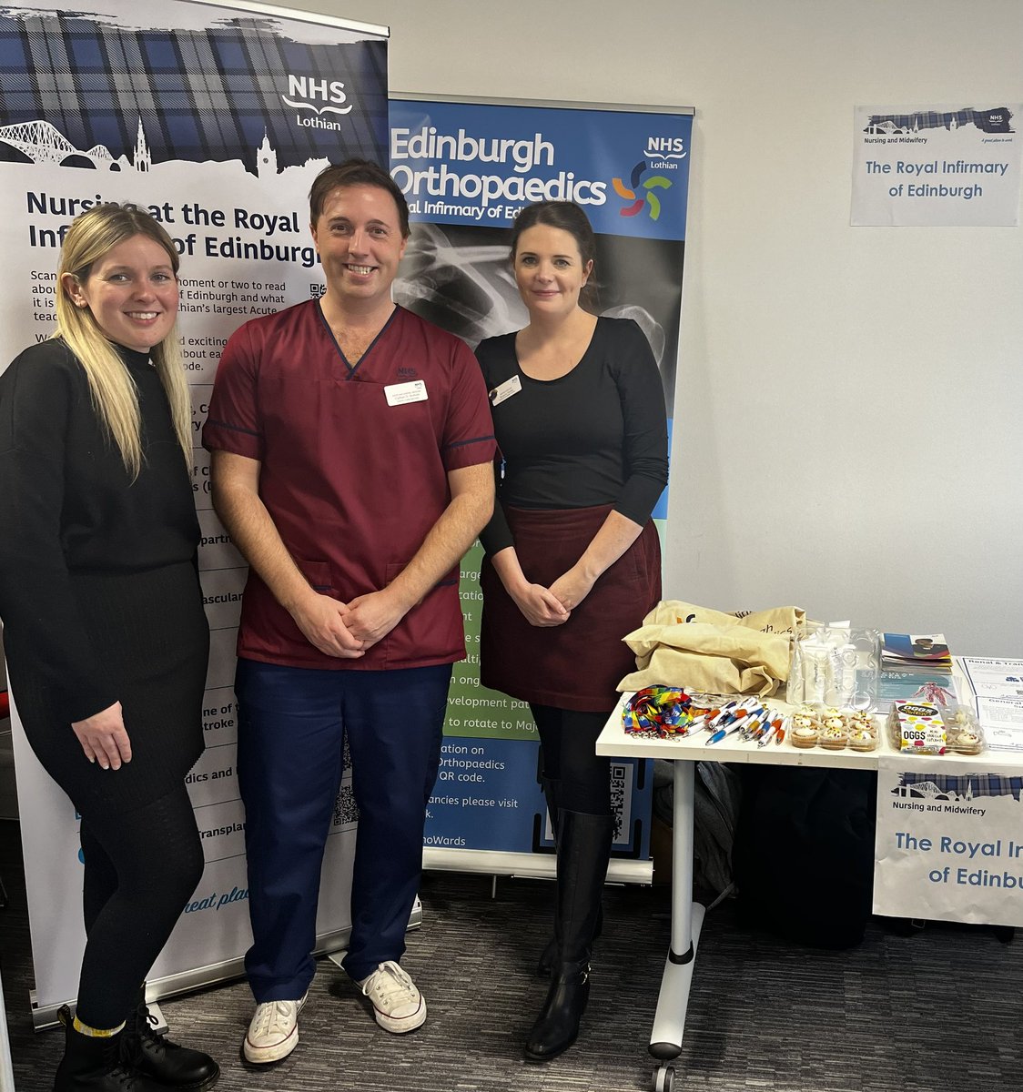 Come and visit us at the  recruitment event at the Western General in Edinburgh for Registered Adult Nurses/Band 5.  Start your career at the Royal🏥