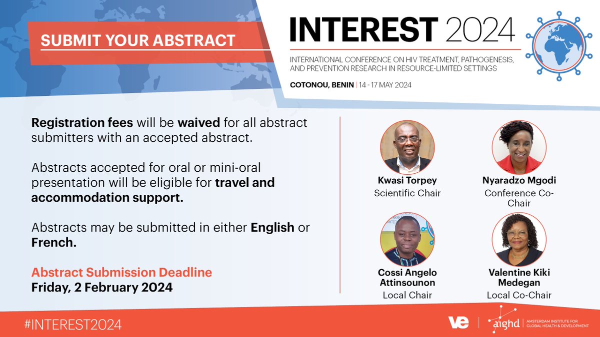 INTERESTconf's tweet photo. Did you hear? We've officially opened our pre-conference season with our early #callforabstracts.
You can submit an abstract in either English or French here: https://t.co/VPzjpoigUY. 

Learn more: https://t.co/LOr1tgWI5B

#INTEREST2024 @aighd @Academic_MedEdu https://t.co/SH0dTmVODK