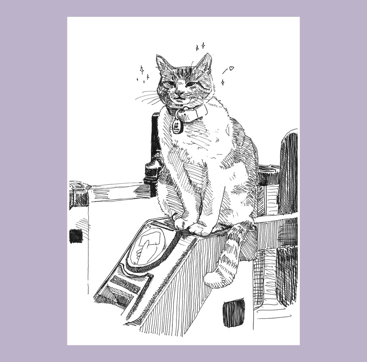 NHCCreative's tweet photo. As part of their 'Journey' brief, our Level 3 Year 1 #Art &amp; #Design students took to creating their own renderings of Stevenage's own #nalastationcat #theadventuresofnala @n_hertscollege @ualawardingbody #Creativity #FurtherEducation #ArtandDesign https://t.co/wd5erKQ0XM