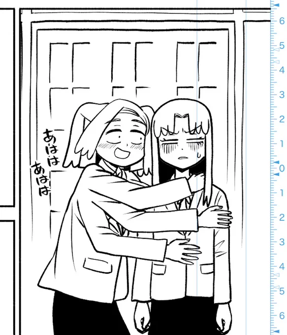 次の話のペン入れスタート!最近すこしづつ描くの早くなってきたような気がする(気がするだけ)