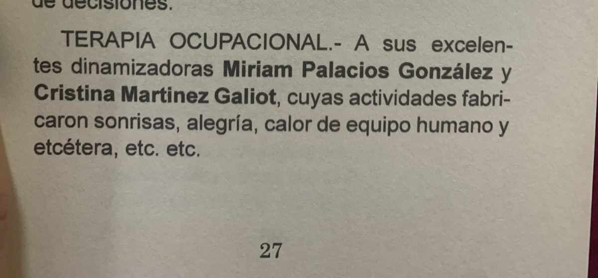 Que bonito es que te dediquen un libro, pero es más bonito aún, que reconozcan tu trabajo de una forma tan especial 🥹 🫶🏼
Gracias de Corazón, Santiago. 

Eres ejemplo de fuerza y superación ♥️