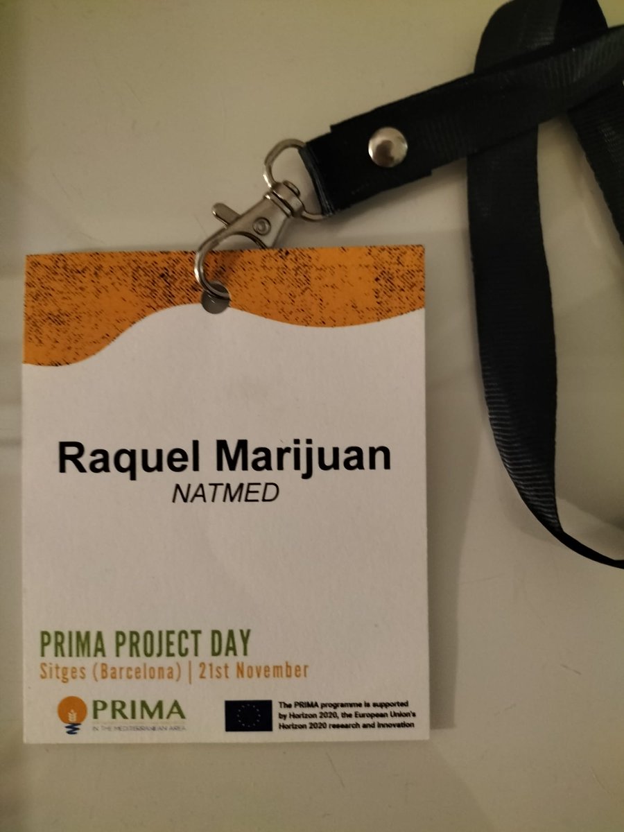 NATMedPrima's tweet photo. @NATMedPrima was present in the #PRIMAProjectDay in Sitges, organised by the @PrimaProgram.

@NATMedPrima specifically discussed on the potential of further opportunities with our sister project @OurMED.

#PRIMA #WaterManagement #Mediterranean https://t.co/jBgTYs6QaS