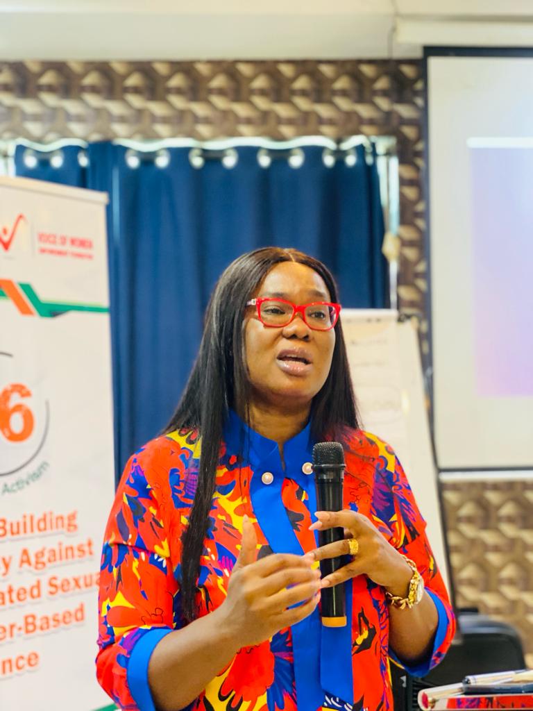 'A New Nigeria cannot happen without youths' Do you agree with Onyinye Ndubuisi Gender & Hunan Rights Programme Lead UNDP Abuja at the 1-Day Capacity Building workshop on Cyber-Facilitated SGBV 4 youths @Sustainabl22153 @voiceofwomenNG #CombatingCFSGBV @Sustainabl22153 @Wfm917