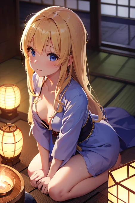 どうやっても指の本数が修正出来ず悔しいので脱がせた。ていうかこの子、服と帽子の個性が強すぎて脱がすと他の金髪キャラと区別がつかなくなるな… #AIイラスト