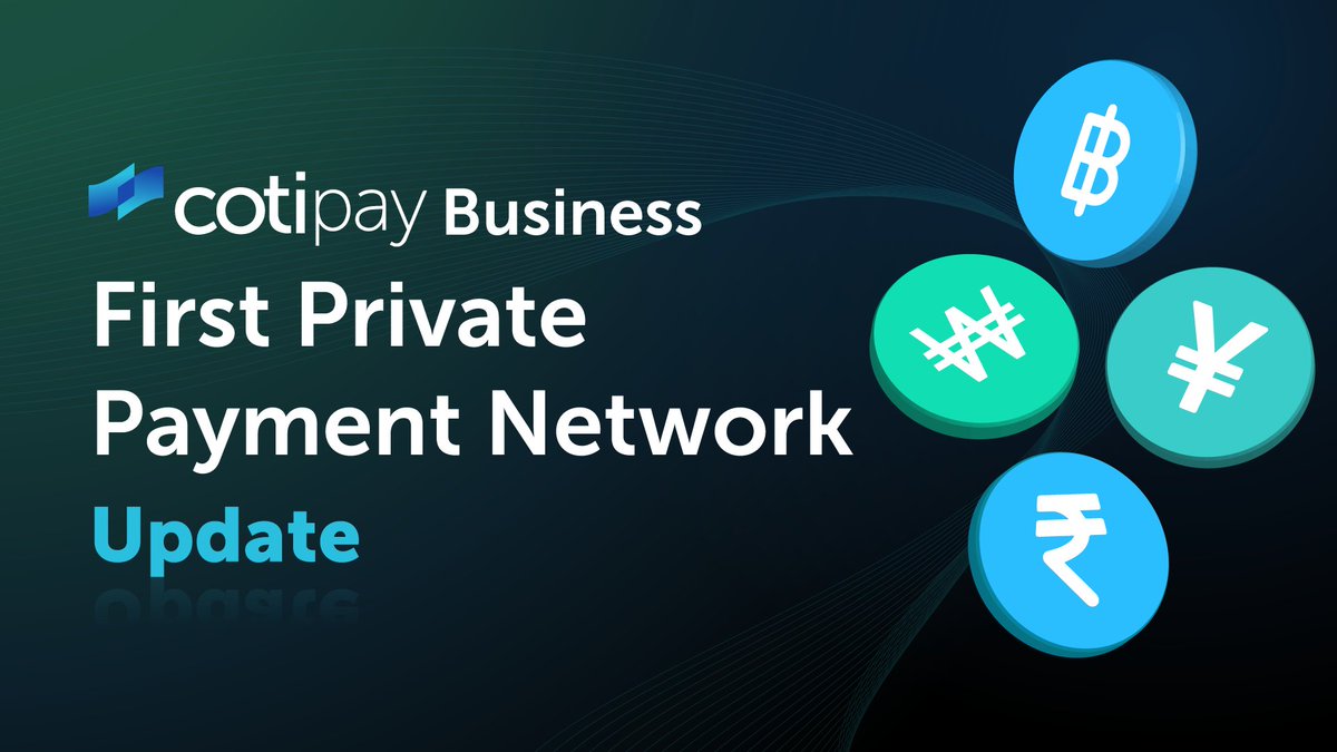 COTInetwork's tweet image. COTI Pay Business PPN soft launch is just around the corner! Following the successful completion of penetration tests and audits, our client is now ready to proceed with the integration.

Read the latest update: medium.com/@cotinetwork/c…
Watch here: youtube.com/watch?v=aLnzxG…

$COTI